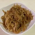 papikun's cooksnap of when they made ザーサイとジャガイモのシャキシャキ炒め.
