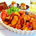 gomapon's cooksnap of when they made 簡単☆手羽元で美味しい！ヤンニョムチキン.
