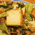 しんにし's cooksnap of when they made ★厚揚げとニラとキャベツと豚挽き味噌炒め.
