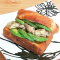 RateMal's cooksnap of when they made アボカドと豚ロースの胡麻だれトースト.