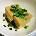 ｂｅｒｒｙ＋'s cooksnap of when they made レンジで即効おつまみ☆厚揚げの煮物.