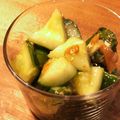 Riyusa's cooksnap of when they made きゅうりと大葉の梅肉あえ♫.