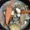 クック99U2X7☆'s cooksnap of when they made 塩クジラの味噌汁.