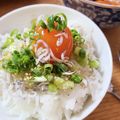 ゆかりんご117♪'s cooksnap of when they made 漬けこみ15分！新食感☆冷凍卵の黄身漬け.