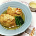 ぽんしゅラブ子's cooksnap of when they made お揚げさんの卵と野菜の巾着袋.