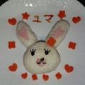 クックUL8OCM☆'s cooksnap of when they made ＊キャラ弁＊　うさぎのモフィ♥.
