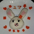 クックUL8OCM☆'s cooksnap of when they made ＊キャラ弁＊　うさぎのモフィ♥.