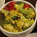 cookleia's cooksnap of when they made かぼちゃとブロッコリーのゴロゴロサラダ☆.