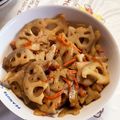 クックQT23CK☆'s cooksnap of when they made ☆簡単☆10分で出来る金平れんこん.
