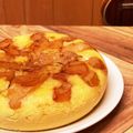 あちここ's cooksnap of when they made 炊飯器で焼く 紅玉りんごのタルトタタン風.