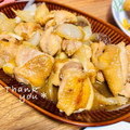 ねっちゃんっ's cooksnap of when they made 新たまねぎと鶏もも肉のバター醤油炒め.