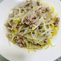 みぎわ's cooksnap of when they made クロんちの★豚挽肉もやしのあんかけ焼そば.