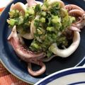 はなぴっち's cooksnap of when they made イカのネギ塩ダレかけ.