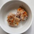 こうきとだいきママ's cooksnap of when they made 離乳食★手づかみ食べ★ふんわりハンバーグ.