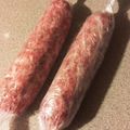 ame-ikuru's cooksnap of when they made 手作りイタリアンソーセージ.