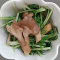 シビリキン's cooksnap of when they made 簡単☆水菜と茸のあっさり煮浸し柚子胡椒で.