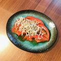 3yes's cooksnap of when they made 【農家のレシピ】トマトとしらすのサラダ.