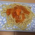 きらり流れ星's cooksnap of when they made 柿のパスタサラダ.
