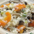 抹茶松's cooksnap of when they made しめじとたまごのおじや.
