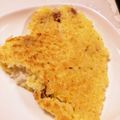 yama-chan's cooksnap of when they made まるでカルボナーラ風！な、簡単焼き卵ご飯.