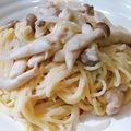 nyabu204's cooksnap of when they made レンジで簡単！ツナのクリームパスタ.