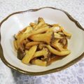 ＠迷子＠'s cooksnap of when they made うまっ♡エリンギのバターきんぴら.