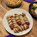 misaa12's cooksnap of when they made ハロウィン♪ジョンソンヴィルミイラパイ.