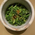 毛糸やさん's cooksnap of when they made 大根間引き菜のピリ辛炒め.