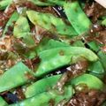 ふぁんころ's cooksnap of when they made 10分メニュー　きぬさやのシンプル炒め.