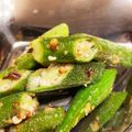 ごめっきー's cooksnap of when they made スパイスカレーの副菜に！オクラのサブジ.