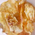 ゆゆ02's cooksnap of when they made 簡単おやつ☆さつまいもの塩チップス.