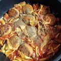 さちへ♪'s cooksnap of when they made 冷凍ハンバーグのトマトソース煮込み.