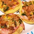 こっこねん's cooksnap of when they made ホットケーキmix♡やみつきおかずパン.