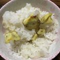 inunomomo's cooksnap of when they made 栗ごはん(もち米入り)甘くないタイプ.