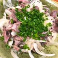 鈴子☆'s cooksnap of when they made 砂肝ポン酢-お通しにでると嬉しい1品！-.