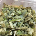 クック78R779☆'s cooksnap of when they made レンジで簡単☆セロリとえりんぎ黒ごま和え.