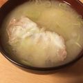 目玉のオカン's cooksnap of when they made シンプル素材で最高のカニ汁を。.