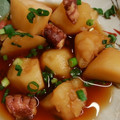 4453さん's cooksnap of when they made タコとじゃがいもの煮物✿.