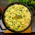 Papashi's cooksnap of when they made 蓋を開けた瞬間の香りが最高！芝エビピラフ.