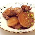 とのチャマ's cooksnap of when they made 鶏手羽先と大根の甘辛煮.