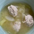 ★ゴンぎつね★'s cooksnap of when they made ふわふわ鶏団子と根菜のごちそう味噌汁.