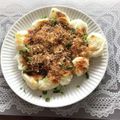 chi−ちゃん's cooksnap of when they made たこ焼き風お餅。.