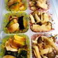 なすのお漬物's cooksnap of when they made お弁当に★かぼちゃのアーモンド炒め.
