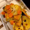 1035's cooksnap of when they made レンコンと南瓜の甘酢きんぴら.
