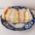まどじろう's cooksnap of when they made レンジDEふわふわ厚焼き玉子サンド♪.