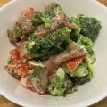 ai☆ia's cooksnap of when they made ブロッコリーと生ハムイタリアンサラダ.