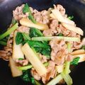ちょ〜☆'s cooksnap of when they made 山芋の青椒肉絲風中華炒め.