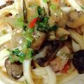 xyzクック's cooksnap of when they made アヒージョからのオイルパスタ　キャンプ飯.
