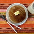 はなぴっち's cooksnap of when they made 豆腐＆豆乳でもちもちホットケーキ.