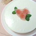 ＊naｰno＊'s cooksnap of when they made アップル♡レアチーズケーキ.